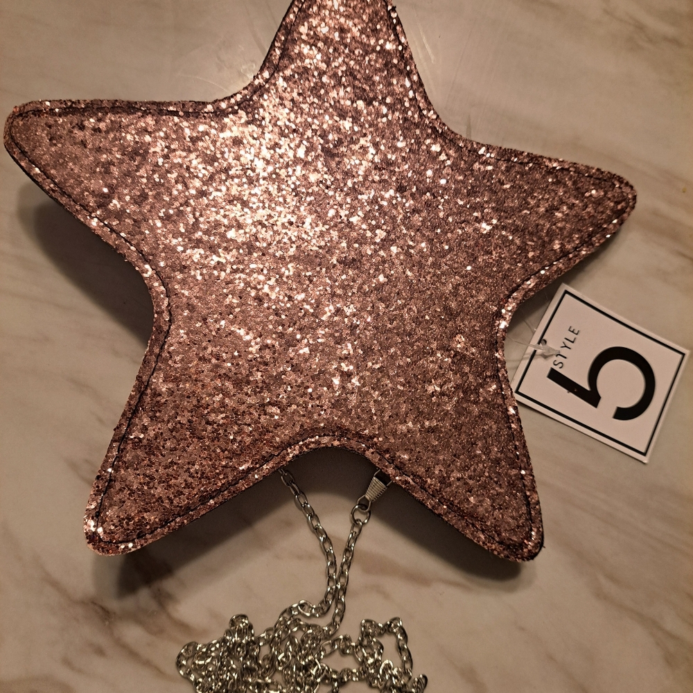 STAR Crossbody Purse Star-Shaped Clutch